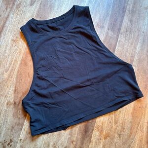 Lululemon Cut Back Cropped Tank Top